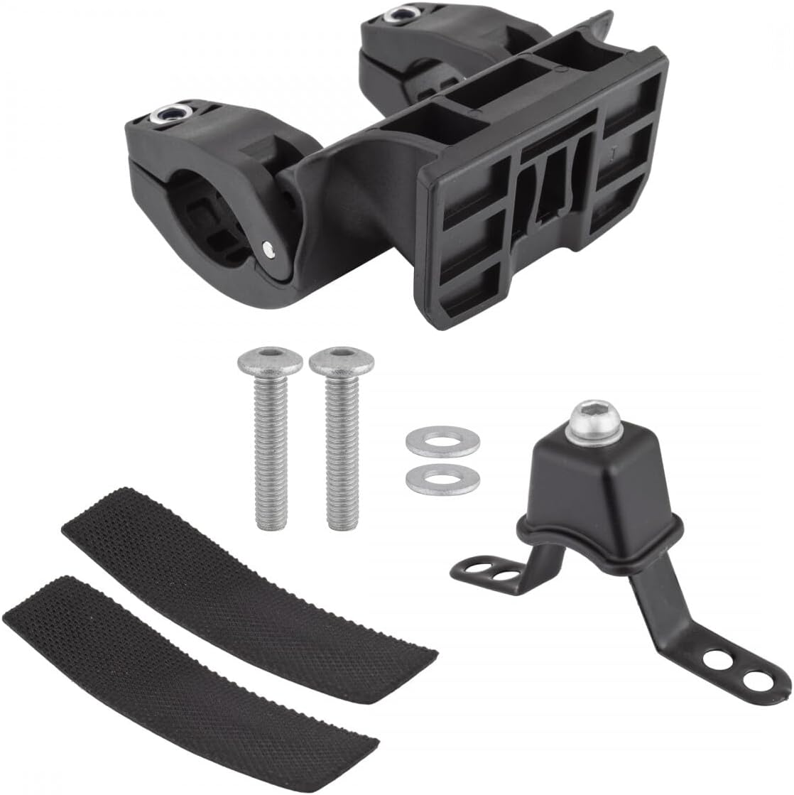 Axiom Pet Basket with Rack and Handlebar Mounts (Black)