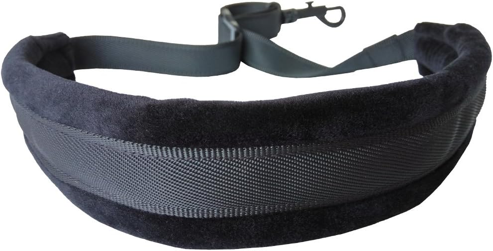 Xinlink Professional Black Soft Padded Saxophone Neck Strap with Snap Hook for Alto Tenor Soprano Baritone Sax Music Accessories