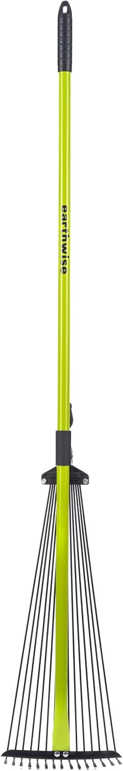 Earthwise 50002 Gator Grabber Telescoping Leaf Clean-Up Tool, Green/Black