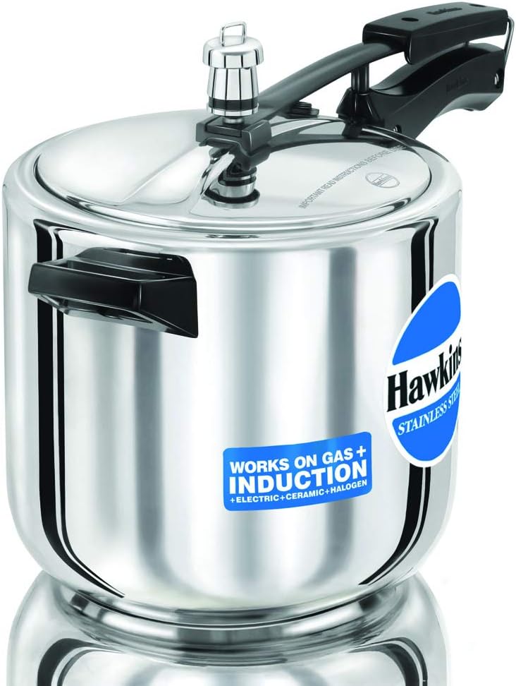 Hawkins Stainless Steel 5.0 Litre Pressure Cooker