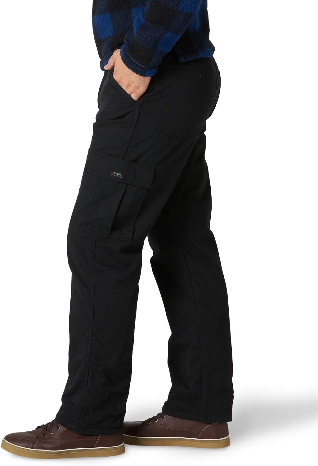 Wrangler Authentics Men's Fleece Lined Cargo Pant