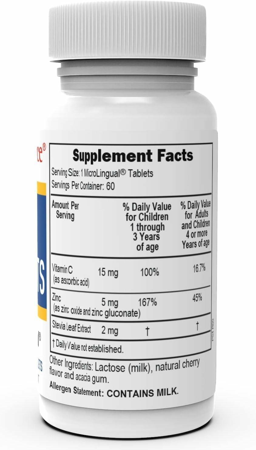 Superior Source Zinc Lozenjets - Immune System Support Supplement - Trace Mineral Supplement Aids Systems & Functions - Zinc Supplement for Women & Men - 60 Instant Dissolve Tablets
