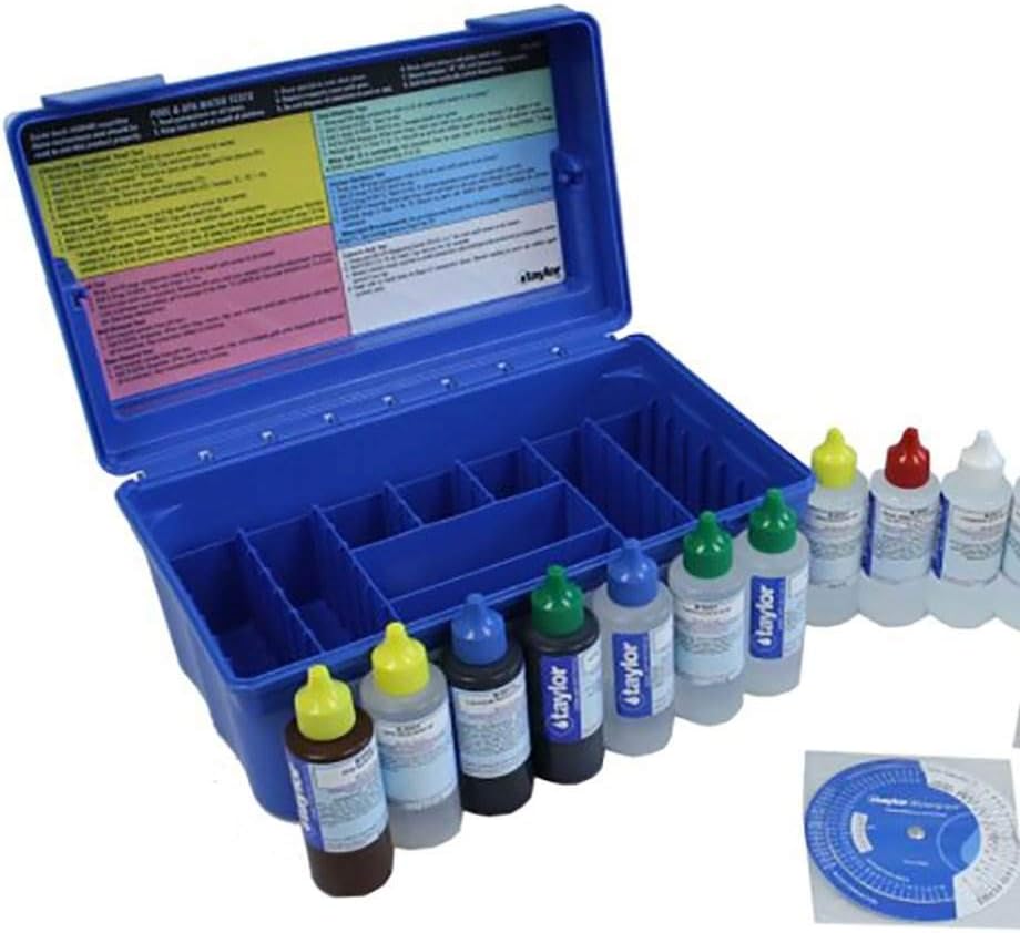 Taylor Technologies K-2005C Service Complete Swimming Pool Test Kit