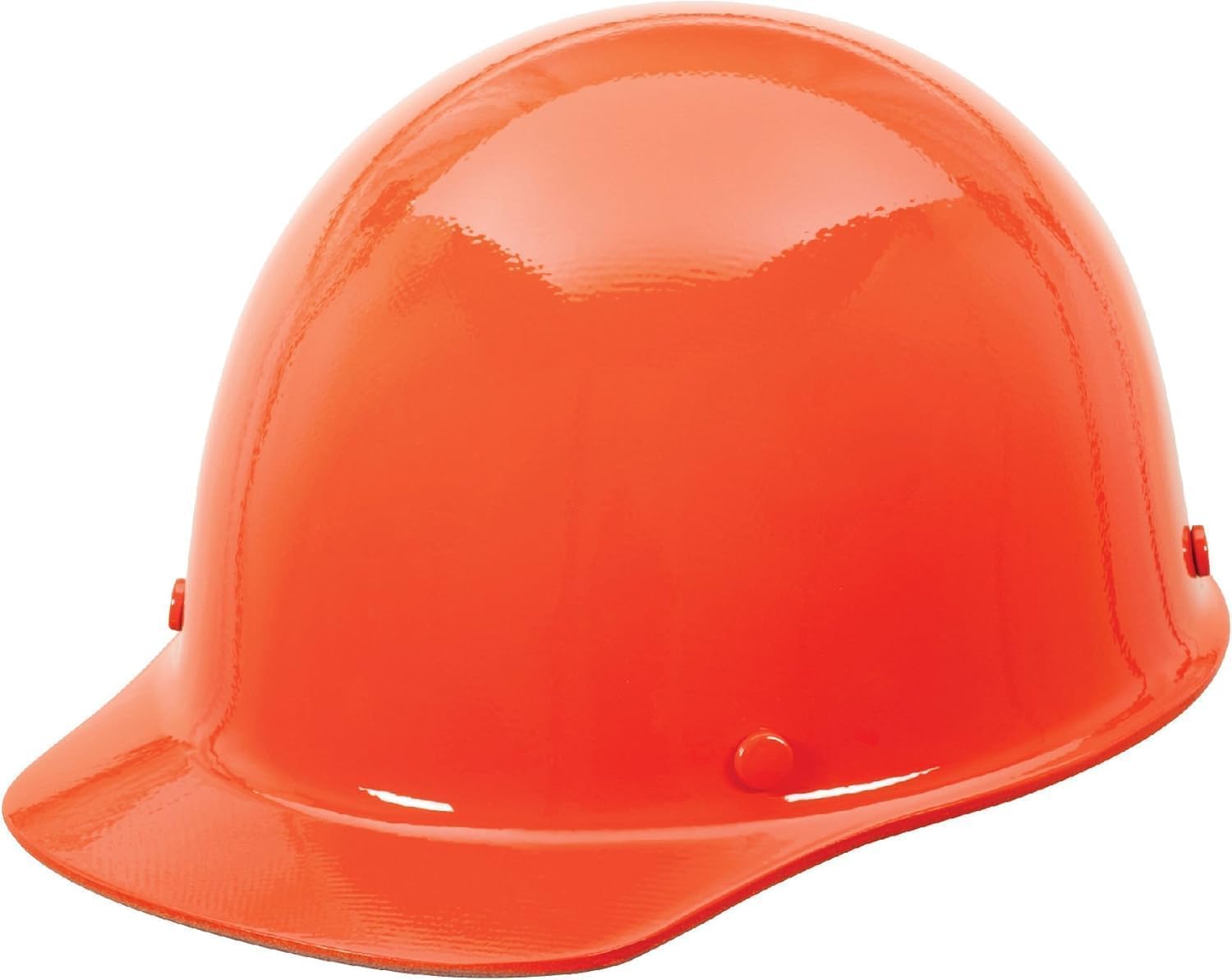 MSA Skullgard Cap Style Safety Hard Hat with Suspension - Non-Slotted Cap, Made of Phenolic Resin, Radiant Heat Loads up to 350F | Fas-Trac III Ratchet Suspension