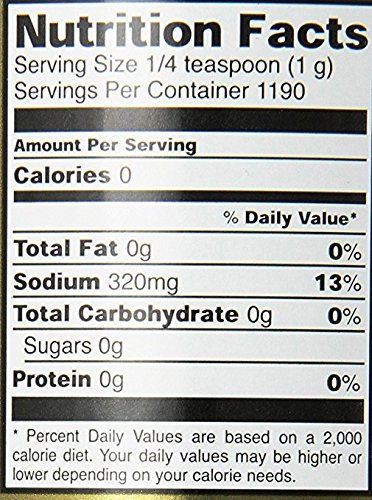 Johnny's Seasoning Salt, No Msg, 42 Ounce