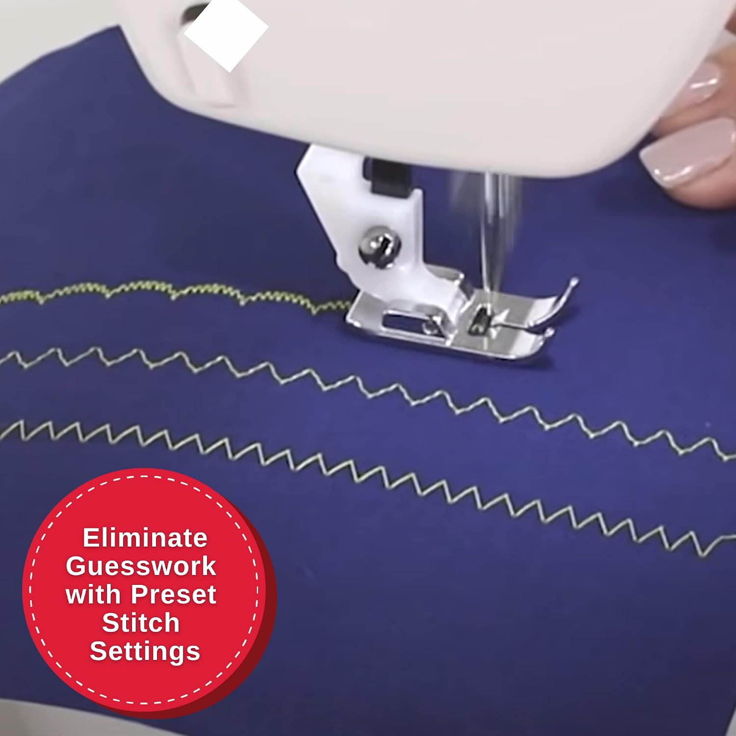 SINGER® M1500 Lightweight & Portable Sewing Machine with Accessory Kit
