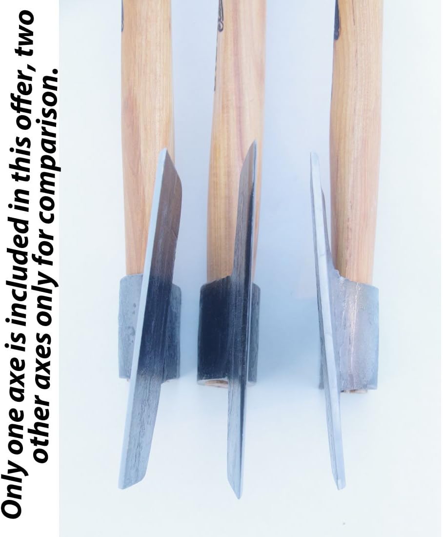 Biber Classic Swedish Carpenter's Hatchet or better known as The Broad Axe by Mueller (Right Bevel) Hand Forged In Austria