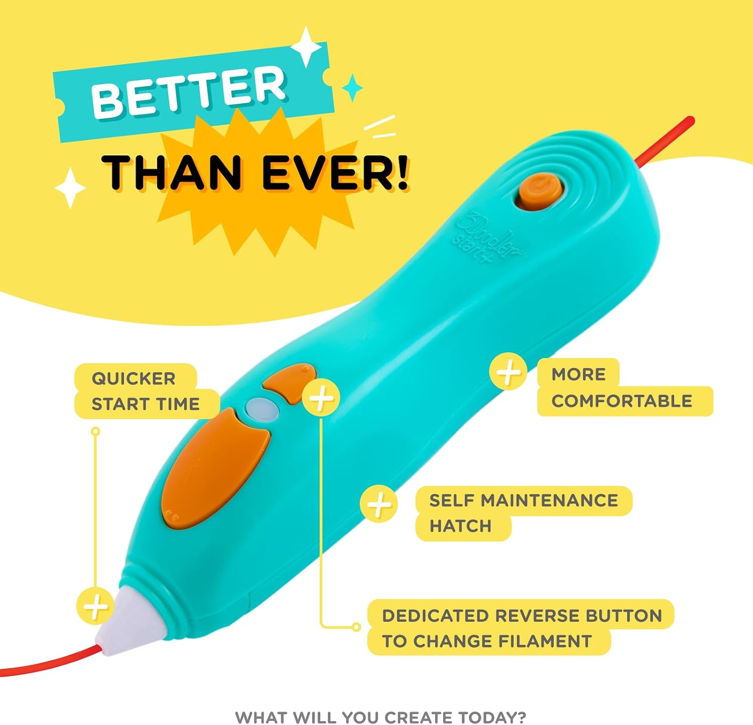 3Doodler Start+ Essentials 3D Pen Set for Kids, Easy to Use, Learn from Home Art, Educational STEM Toy for Boys & Girls Ages 6+