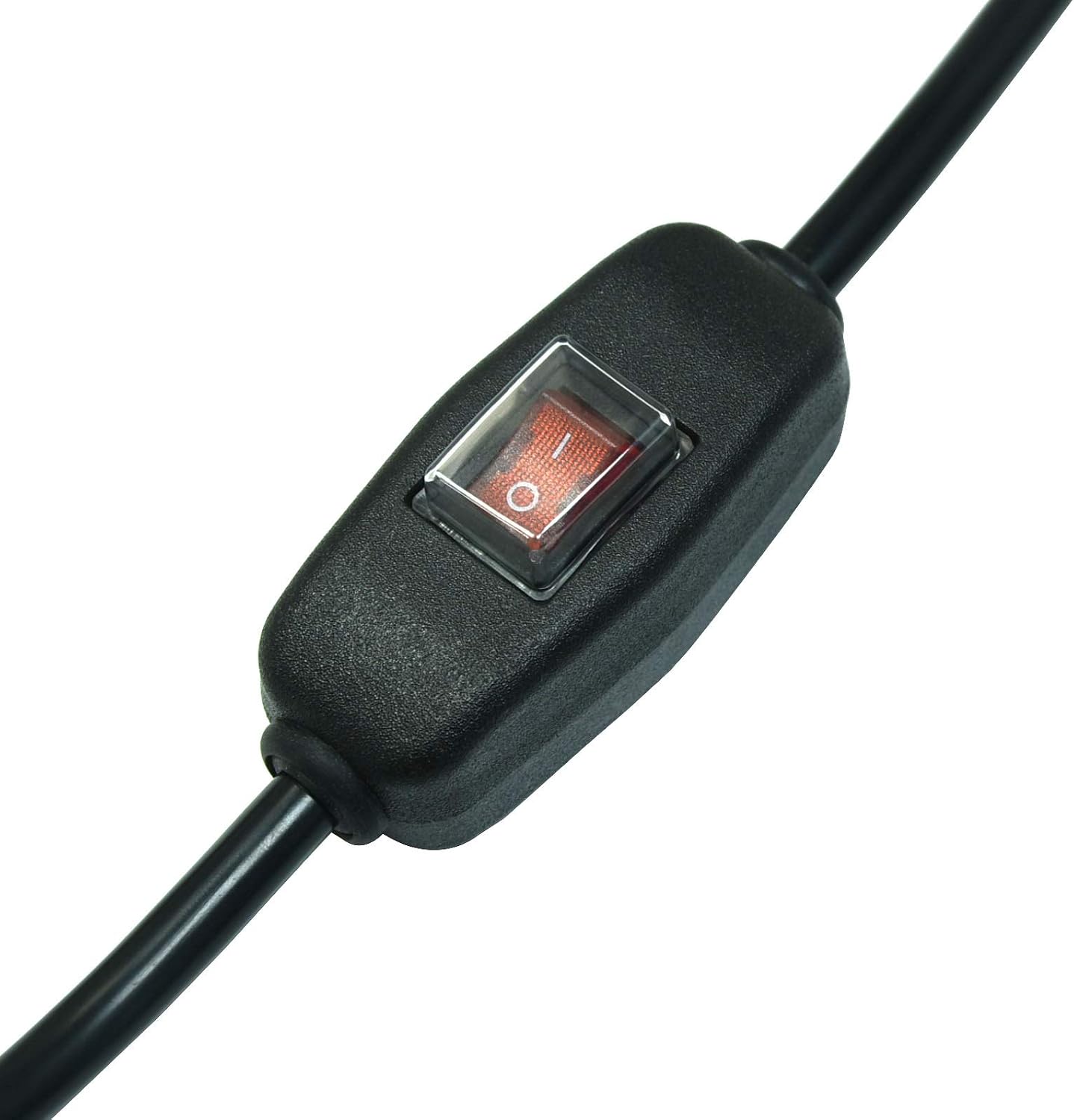 FILSHU 6ft 18 Gauge 3 Prong AC Power Cord with On Off Switch
