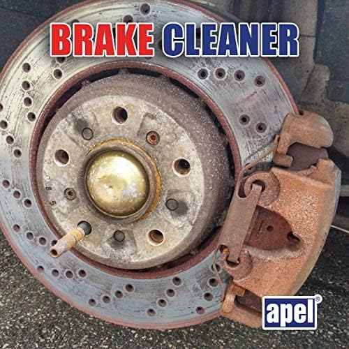 Mitreapel Brake Cleaner (24 x 15.1 fl oz) Non-Chlorinated Brake Parts Cleaner for Disc, Pads, Calipers, Springs, Rotors and Clutch (Pack of 24)
