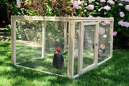 New Age Pet ECOFLEX Fontana Chicken Coop, Urban Barn for 2 to 3 Chickens, Easy Assembly, Eco Friendly & Durable, Tan