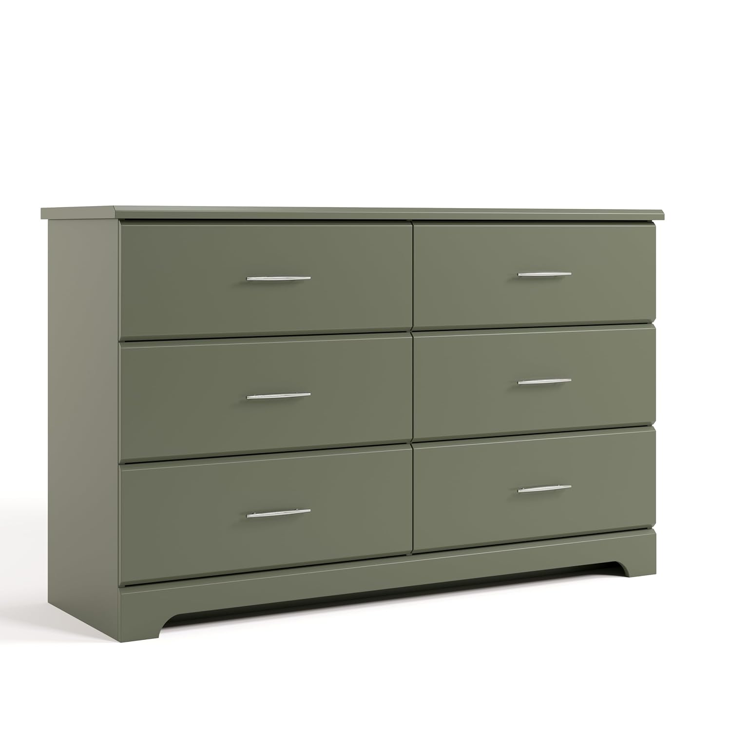 Storkcraft Brookside 2 Drawer Changing Table Dresser, Pebble Gray