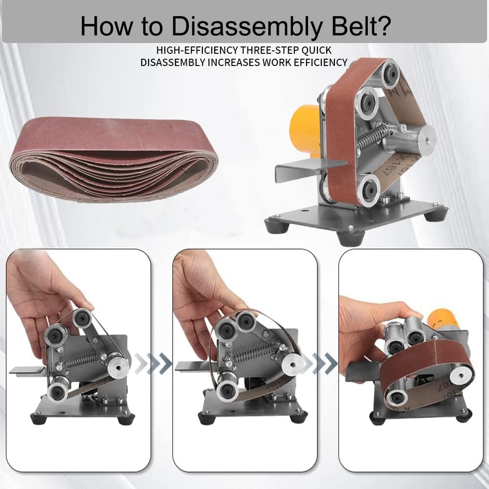 Electric Mini Belt Sander Polishing-Grinding Sharpener