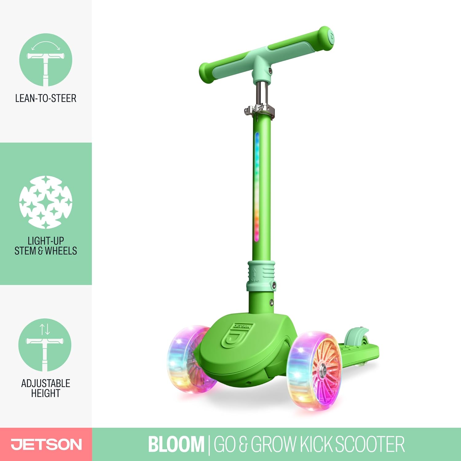 Jetson Scooters - Jupiter Mini Kick Scooter, Foldable, Lightweight, Portable
