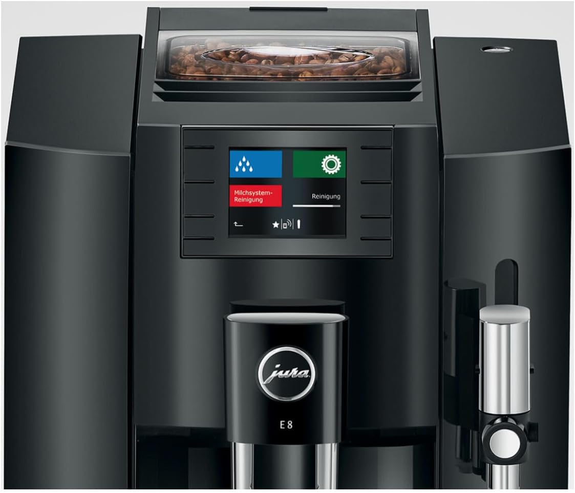 Jura E8 5th Gen Automatic Coffee Machine Bundle
