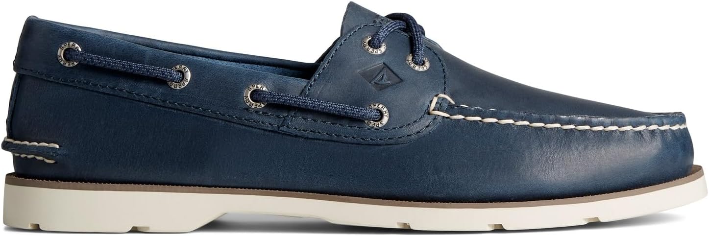 Sperry Men's Leeward 2-Eye Leather Boat Shoe