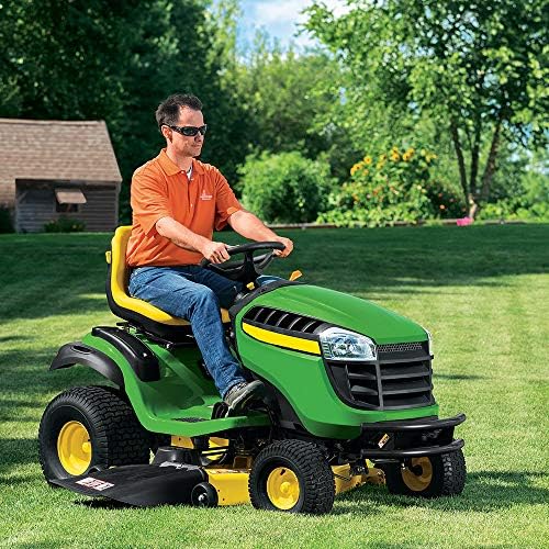 Marastar 15x6.00-6 Pneumatic, OEM Like Replacement Front Tire and Wheel Assembly, Compatible with John Deere Mowers, Turf Saver, 4PR Tube-Type Tire