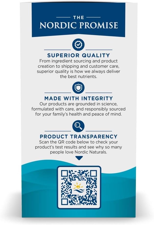 Nordic Naturals Ultimate Omega 2X, 2150mg Fish Oil, Lemon - 60 Count | High-potency 2X formula with EPA & DHA for brain & heart health. Non-GMO soft gels. 30 servings.
