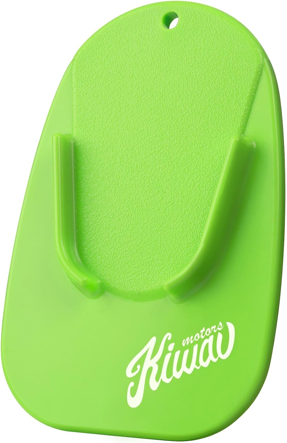 KiWAV Motorcycle Kickstand Pad Plate Support Accessory - Black - Soft Ground, Grass, Hot Pavement, Outdoor Parking, Anti Sinking