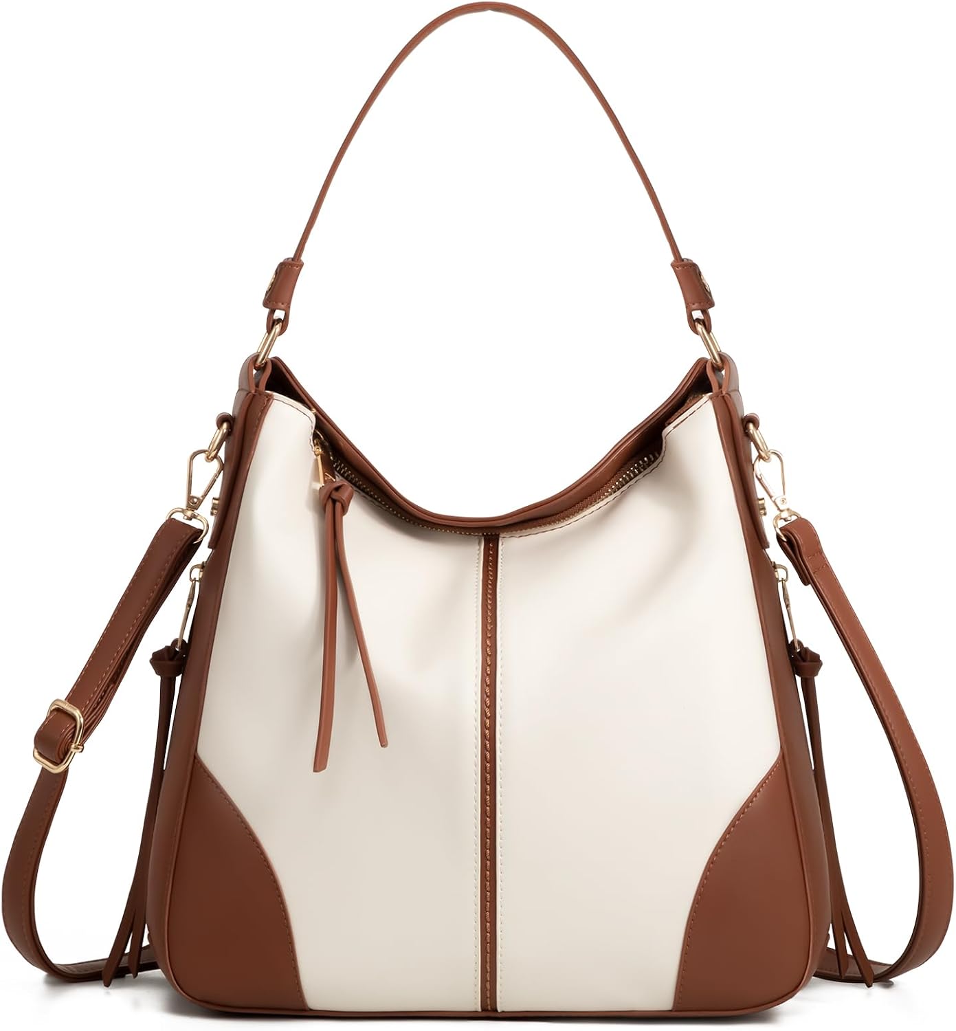 Hobo Crossbody Bag for Women, Designer Shoulder Purse Handbags
