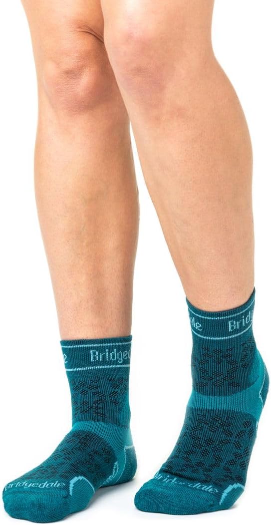 Bridgedale womens Trail Run Lightweight T2 Merino Performance ¾ Crew