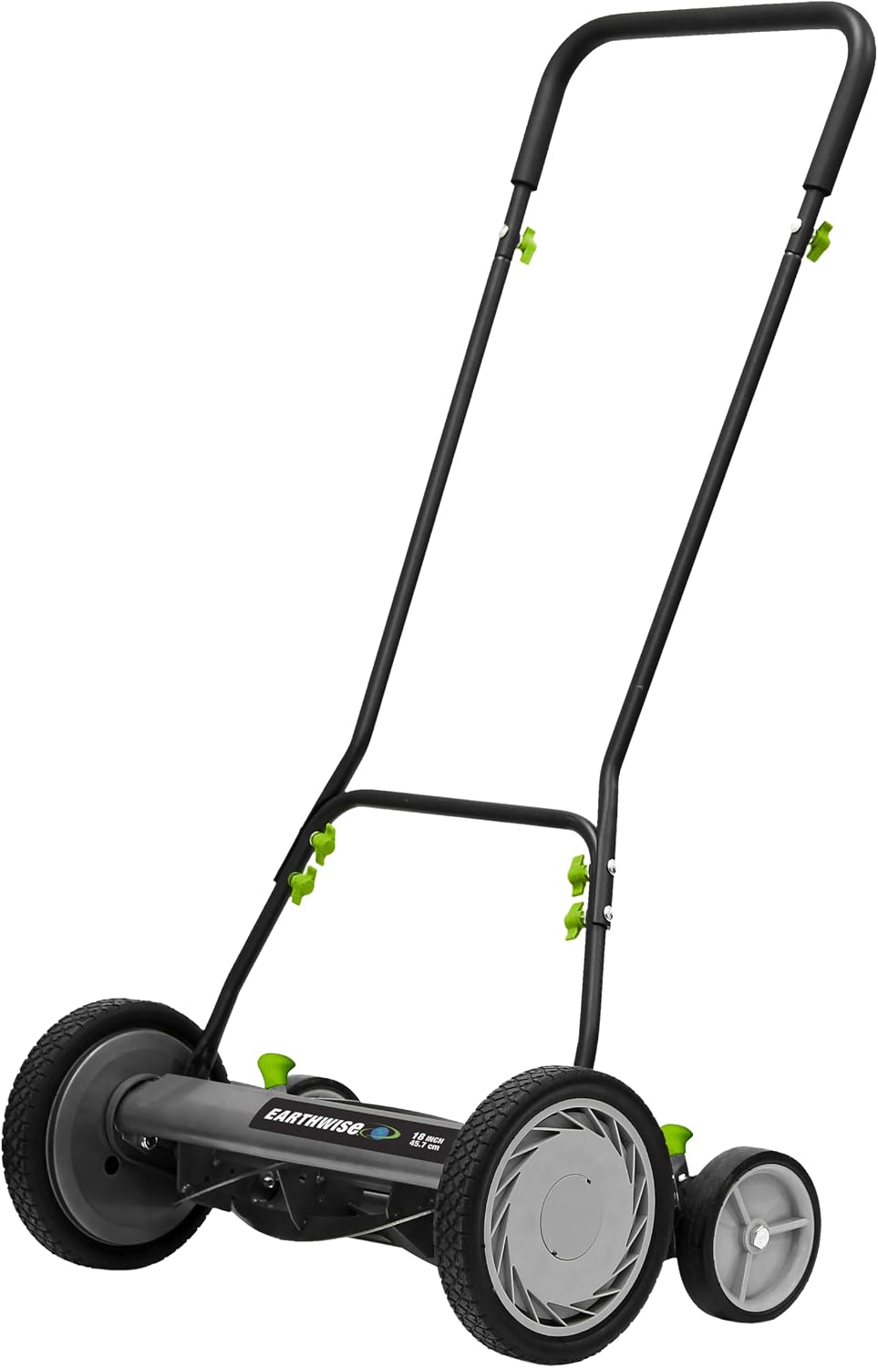 Earthwise 1715-16EW 16-Inch 7-Blade Push Reel Lawn Mower, Grey