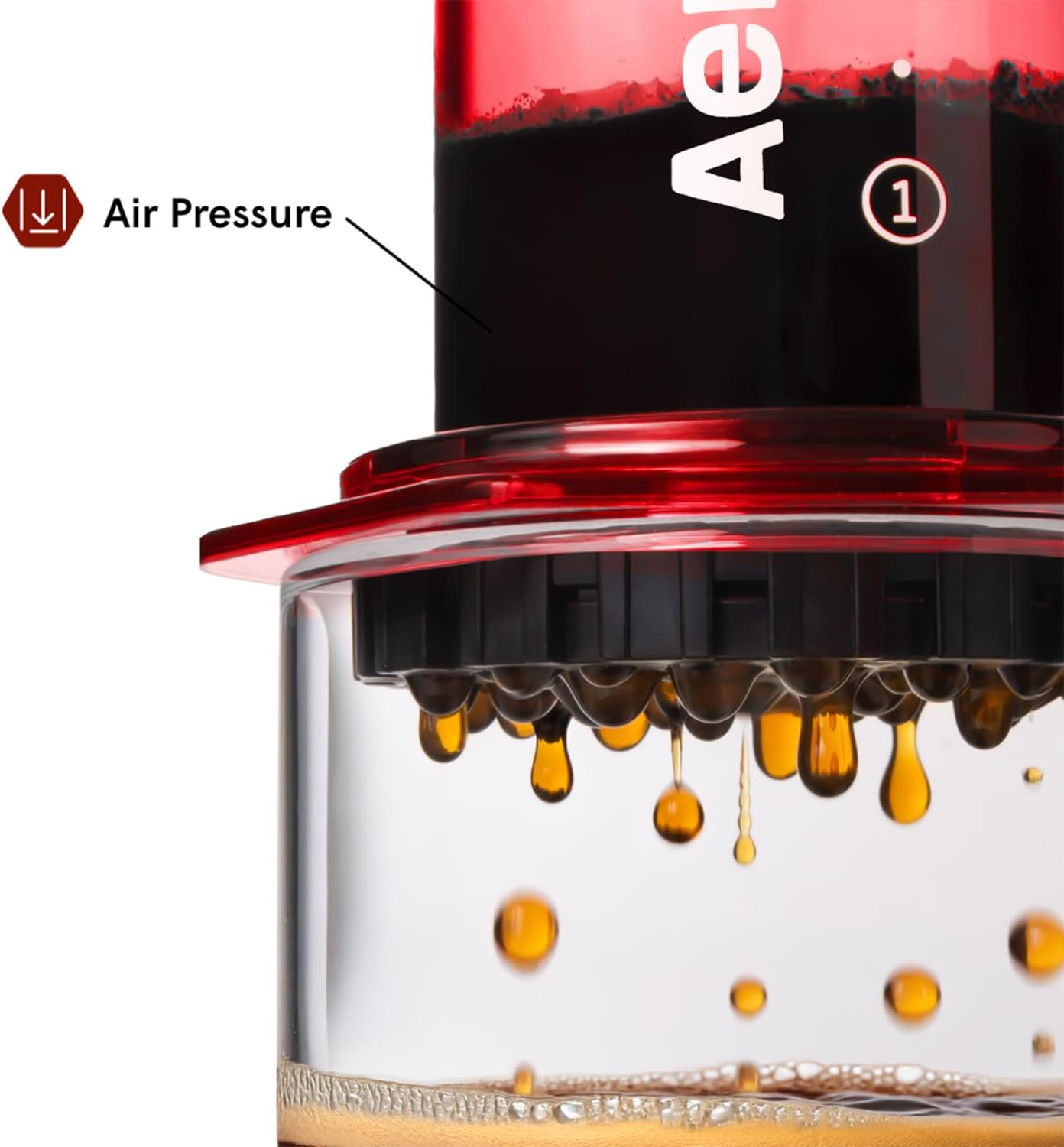 AeroPress Original Coffee Press, French Press, Pour-Over & Espresso Style | All-in-One Manual Coffee Maker, 2-Minute Brew, Less Bitterness, More Flavor, Portable, Travel & Camping