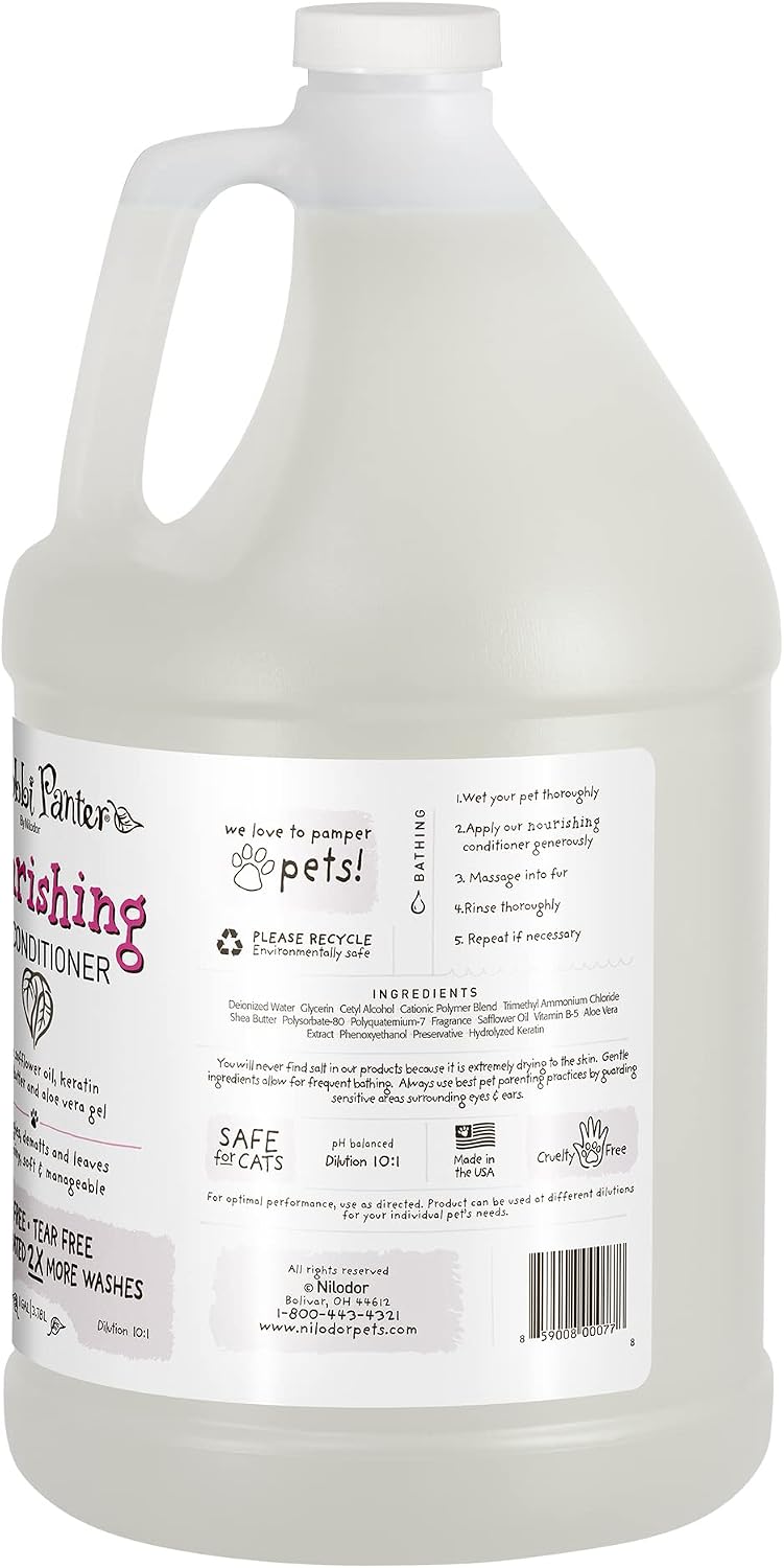Bobbi Panter Soothing Dog Shampoo Tea Tree, Lavender, Cucumber & Oat Protein – Natural Formula for Sensitive Skin & Irritation Relief, Tear-Free, 30:1 Concentrate, Made in USA, 14 oz