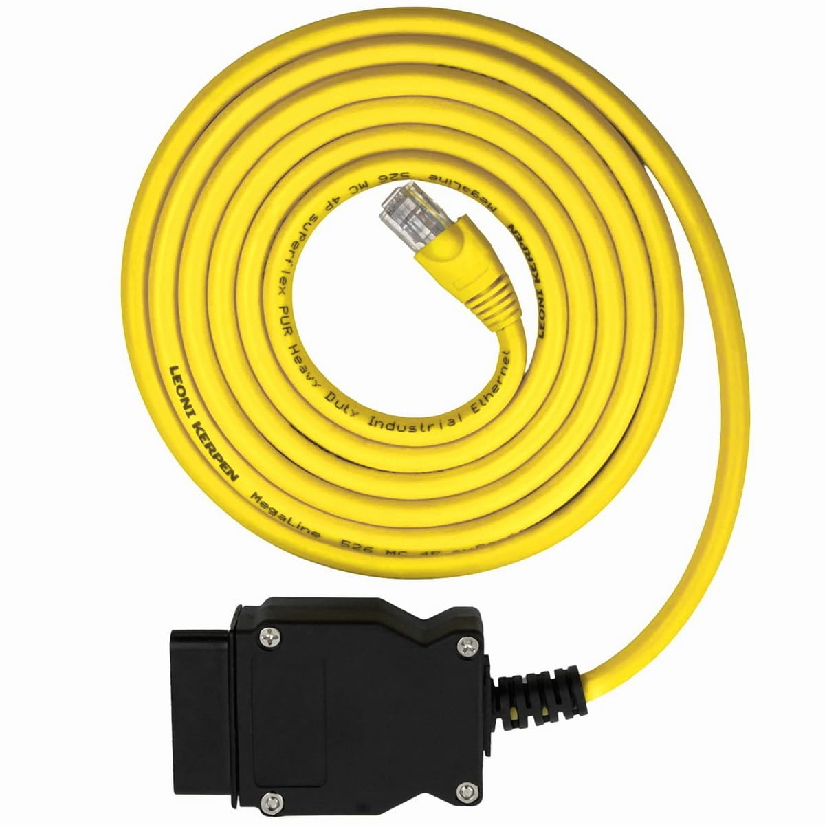 OBD OBD2 16 Pin Connector Diagnostic Adapter Cable Compatible for BMW 20 Pin