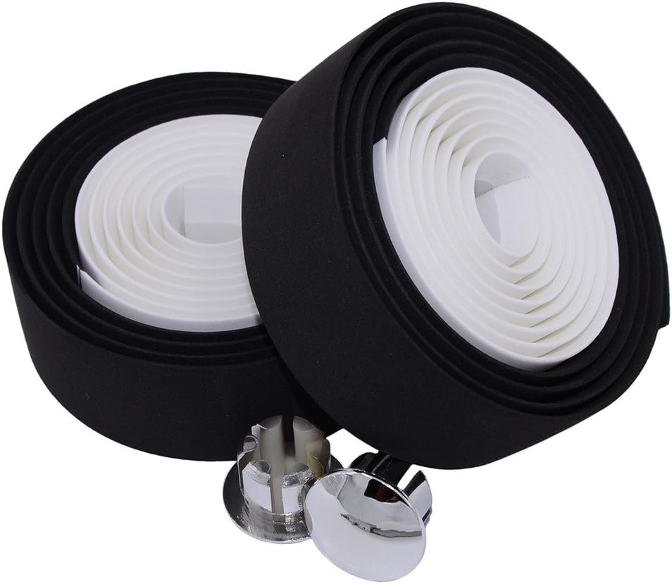 KINGOU EVA Road Bike Handlebar Tape Bicycle Bar Wraps - 2PCS Per Set