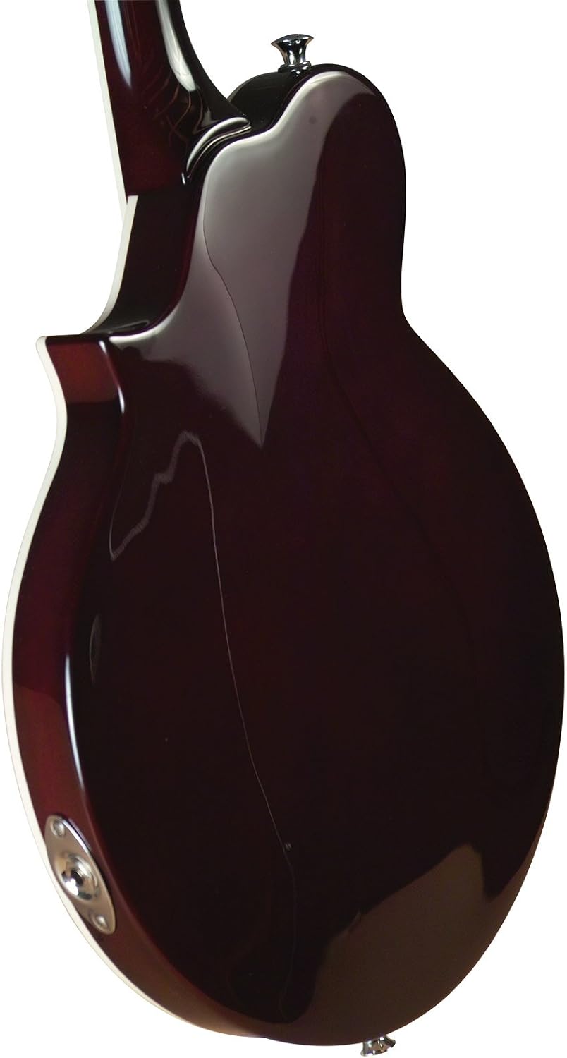 Kentucky KM-300E 4-String Electric Mandolin – Traditional Sunburst, Solid Basswood Body, Maple Neck, Gig Bag Included
