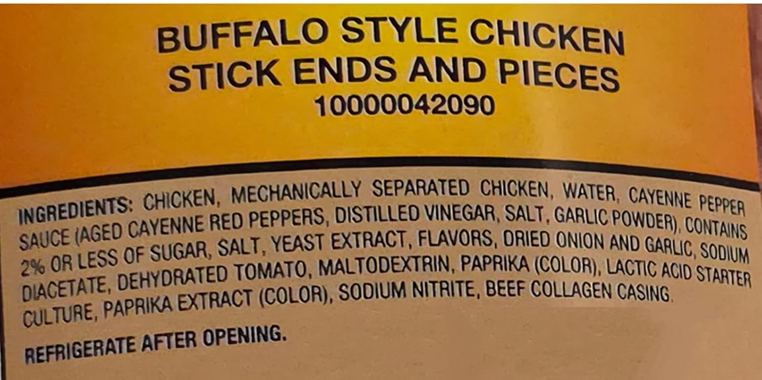 Sugar River Meat Snack Links Sticks Ends & Pieces, 2lbs (Original Snack Stick, NOT vacuum sealed)