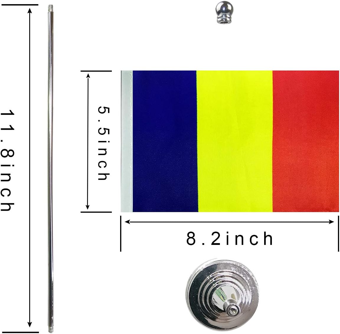 Nicaragua Flag - Table & Desk Flag, Office Decor, Festival Banners