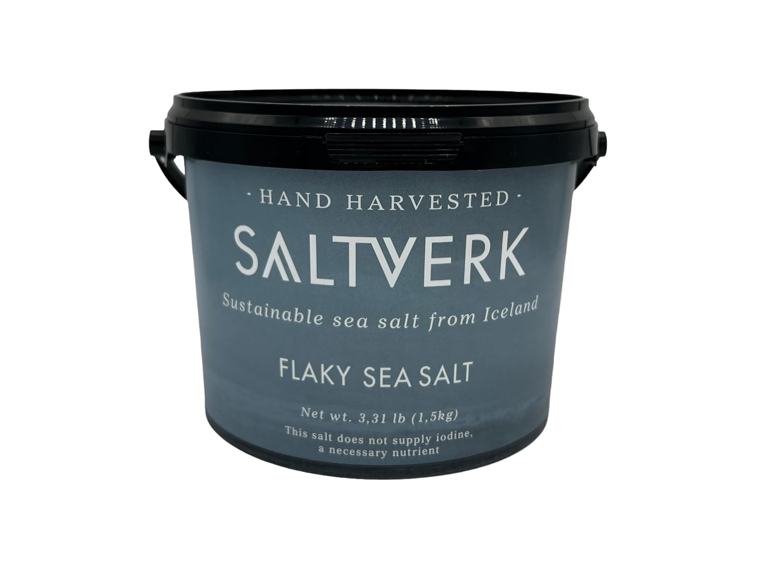 Saltverk Sea Salt - Seaweed 3.17 Oz | Gourmet, Icelandic, Hand Harvested and Sustainably Made