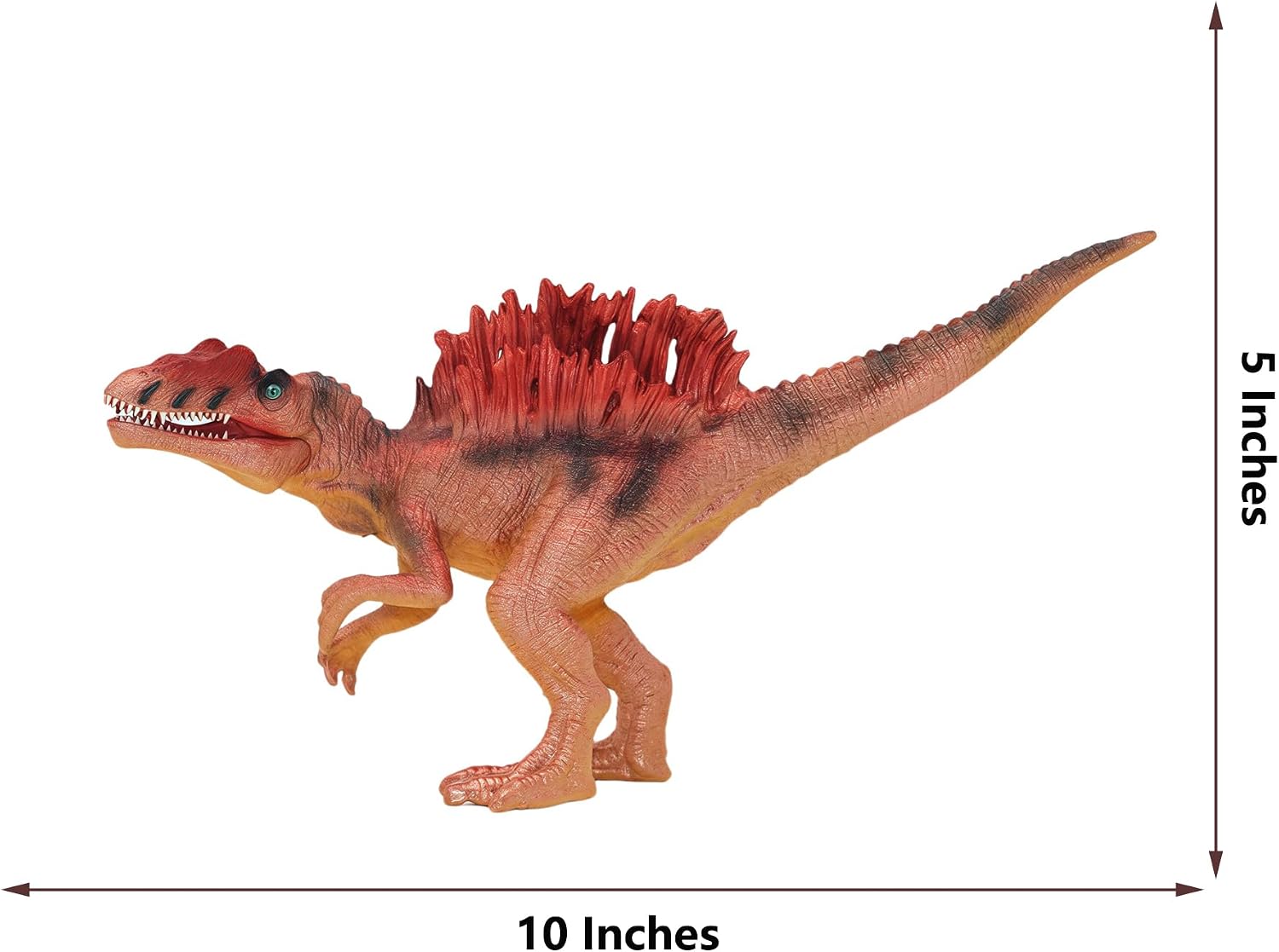 Gemini&Genius Spinosaurus Dinosaur Toy, Dino Action Figure with Movable Jaw