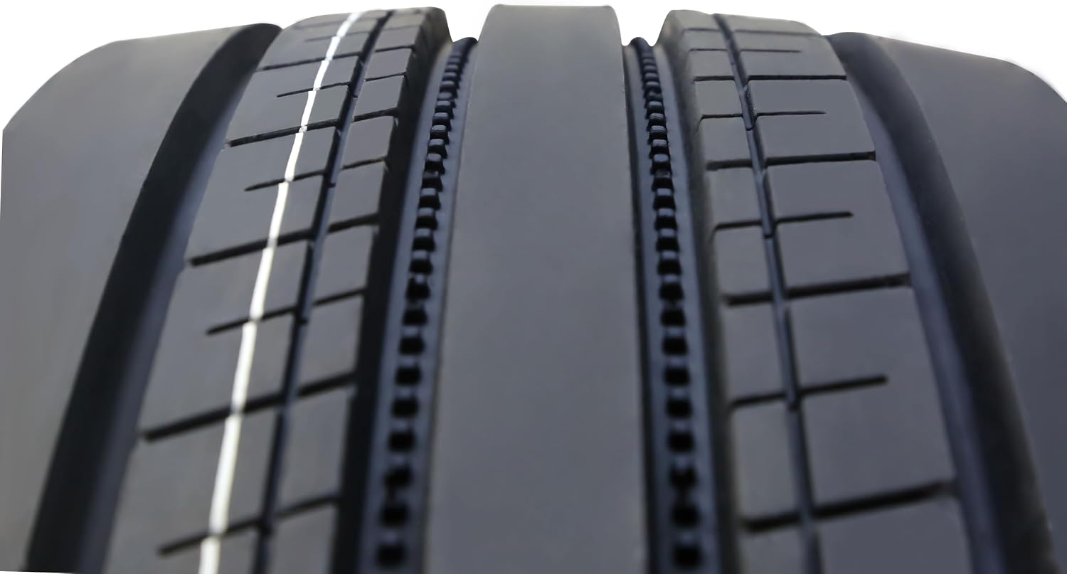 Set 4 Heavy Duty All Steel Trailer Tires 225/75R15 14 Ply 124/121M 11150
