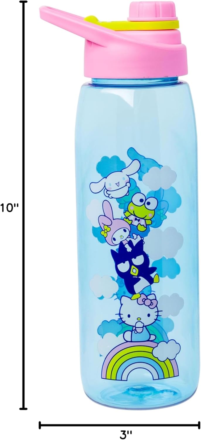 Silver Buffalo Pokémon Skate Graffiti, Water Bottle, 28oz
