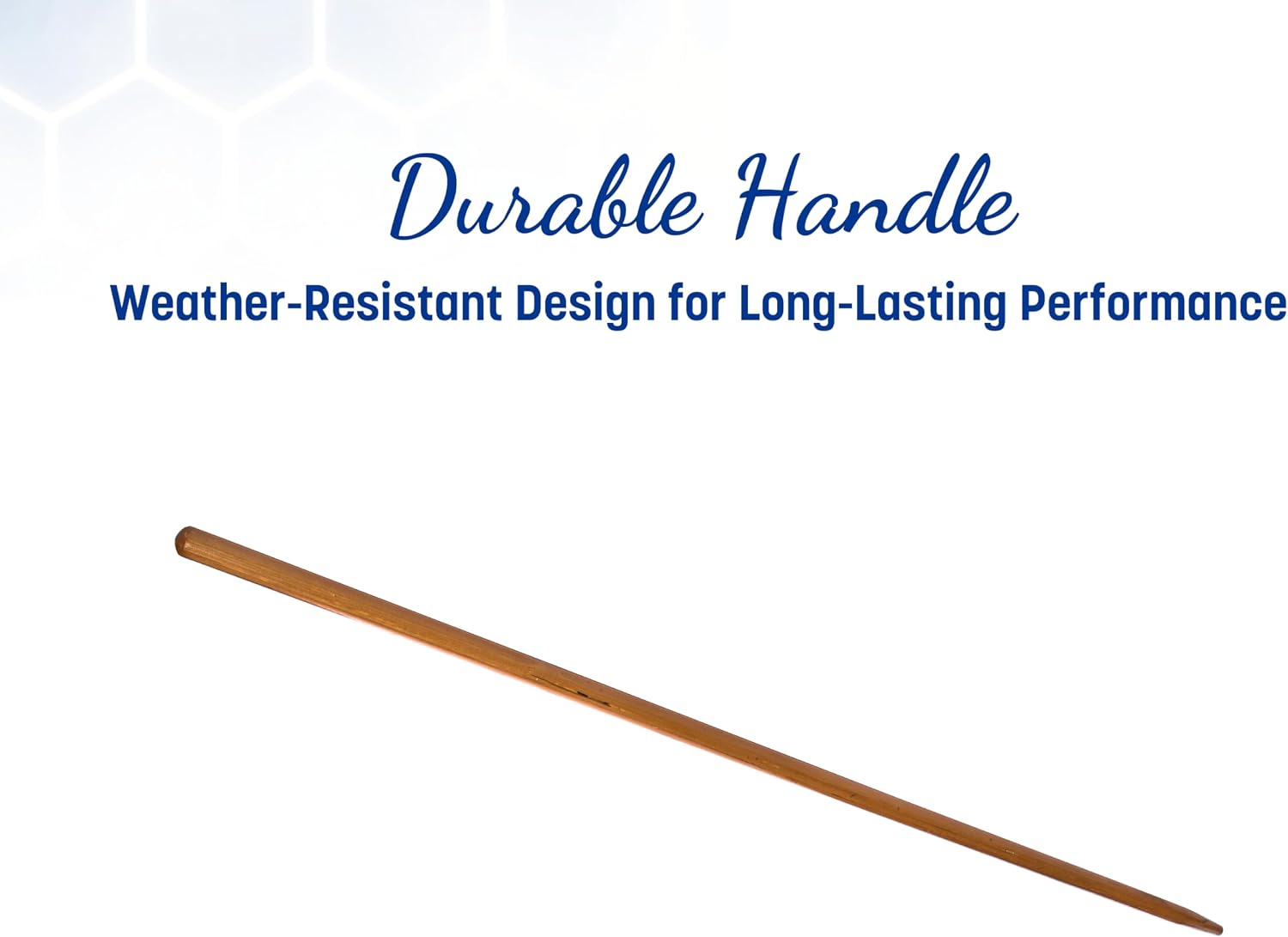 Carlisle 60" Flo-Pac® Tapered Wood Handle