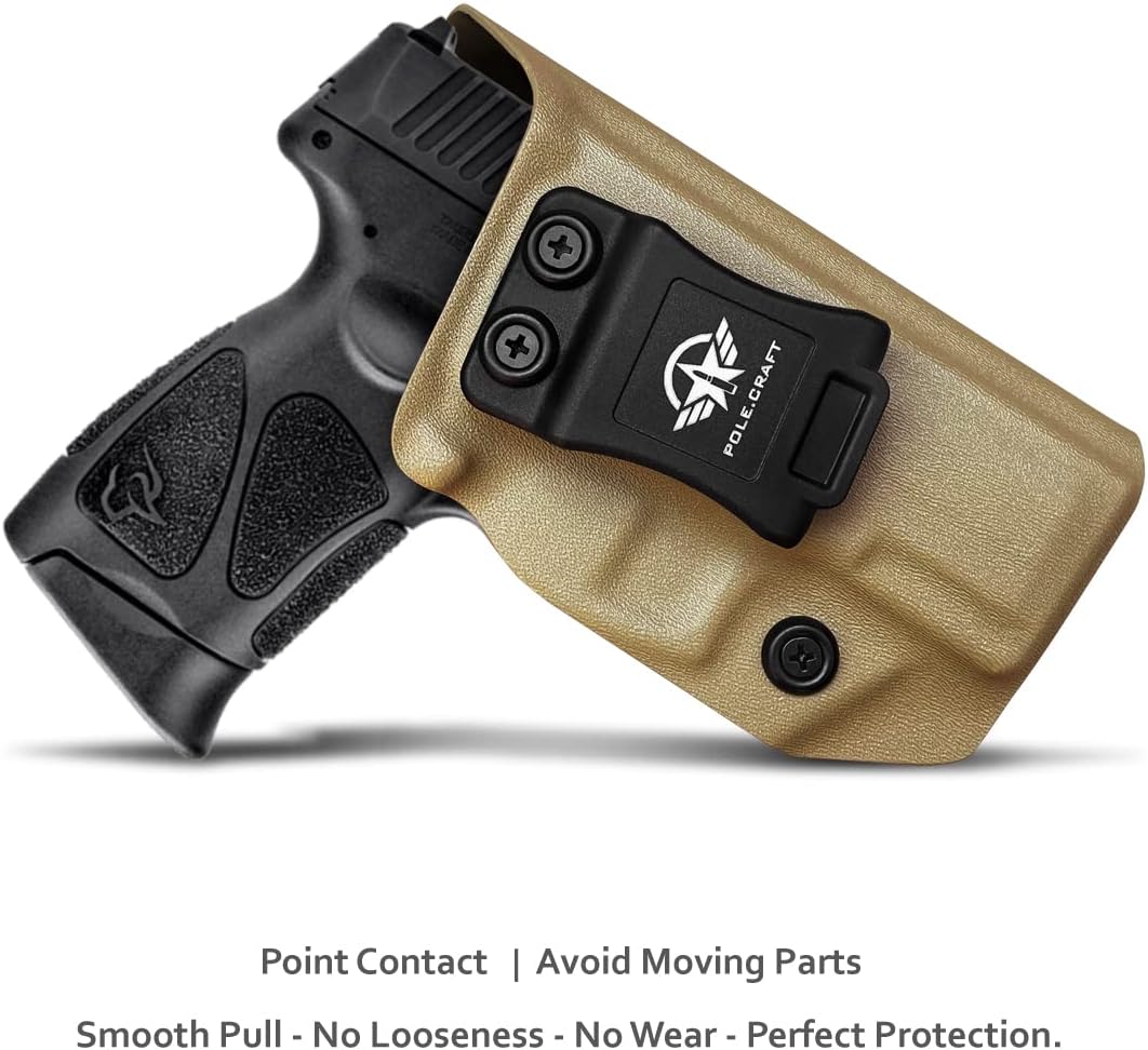 Taurus G3C G2C Holster IWB Kydex Holster Taurus G3C / G2C / G2S / PT111 / PT140 9mm/.40- Inside Waistband Concealed Carry