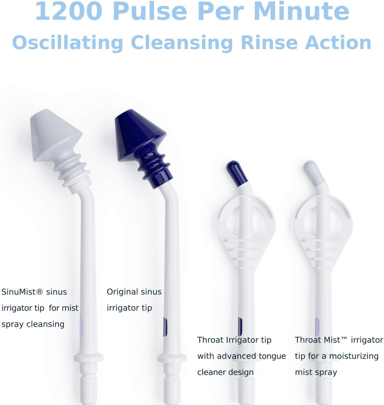 SinuPulse Elite Advanced Nasal Irrigation System, Pulsating Nasal Congestion Relief & Sinus Rinse Machine, More Effective Than Neti Pot