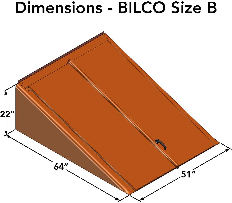 BILCO Size B Basement Door (Primer)