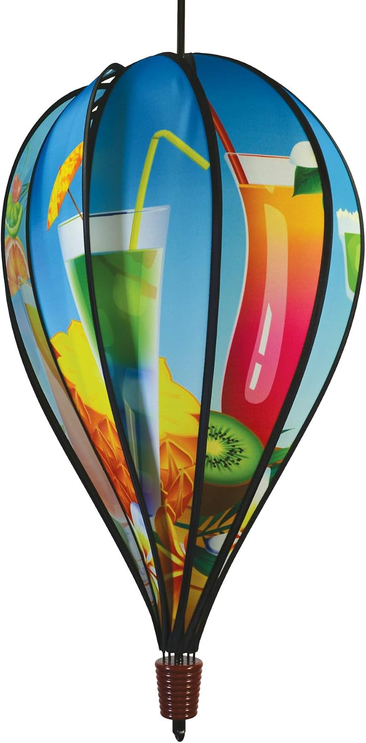 In the Breeze 0990 USA Flag 10-Panel Hot Air Balloon Wind Spinner