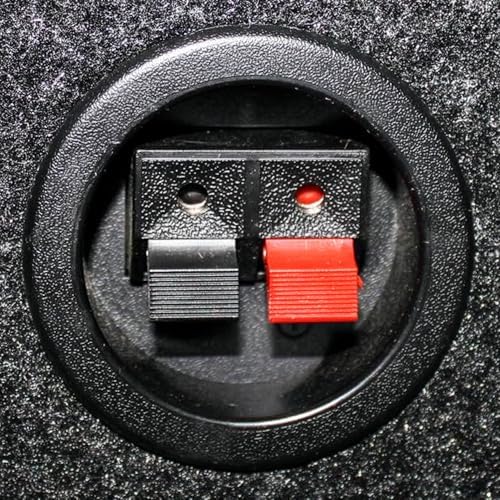 QPower 15 Inch Single Vented Subwoofer Enclosure Box for Car Audio System
