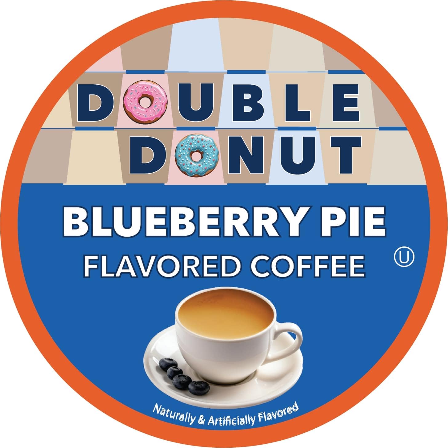 Double Donut Coffee Breakfast Blend Coffee Pods, Light Roast Coffee in Recyclable Single-Serve Pods for Keurig K Cups Brewer Machines, 80 Count Bulk Pack, original version