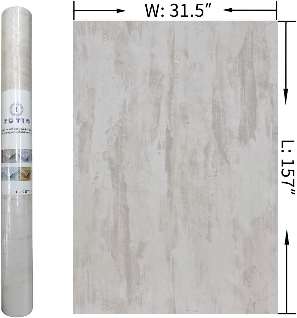 48x197inch Extra Wide Black White Marble Wallpaper Peel Stick Glossy Thick Waterproof Furniture Sticker Granite Look Contact Paper DIY Wall Sticker Self-adhesive Countertop Vinyl Wrap for Kitchen