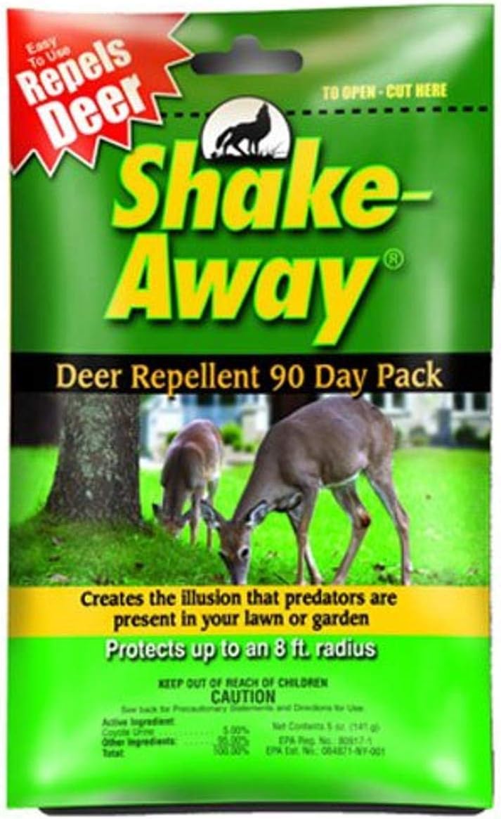 Shake Away 900315 Coyote Urine Granules, 5-Ounce