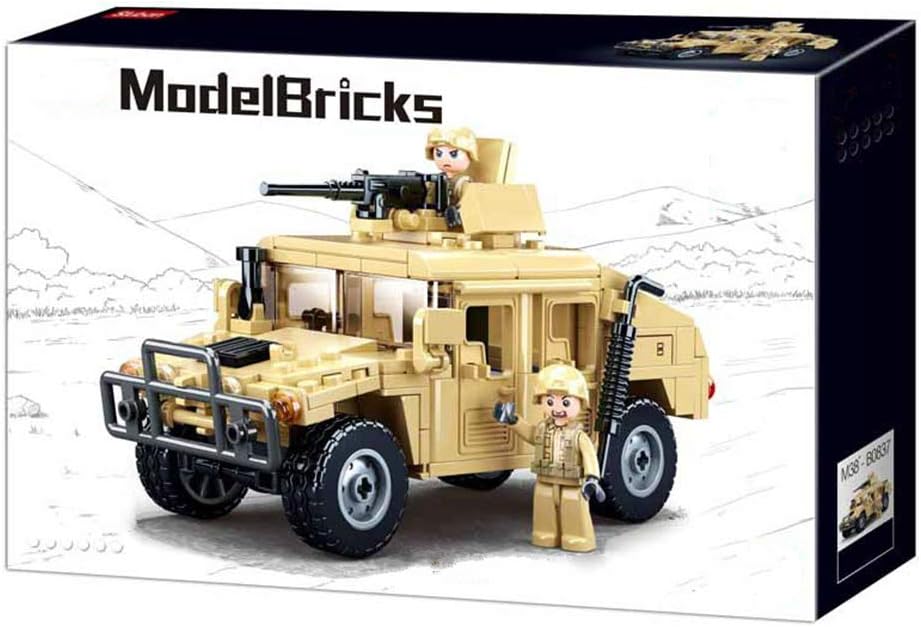 Military Vehicle Building Toy for Age 6 7 8 9 10 11 12+, Battle Brick, Compatible with Major Brand