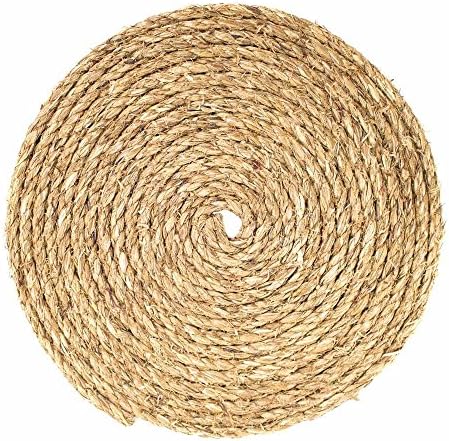 Twisted Manila Hemp Rope (1 Inch x 25 Feet)