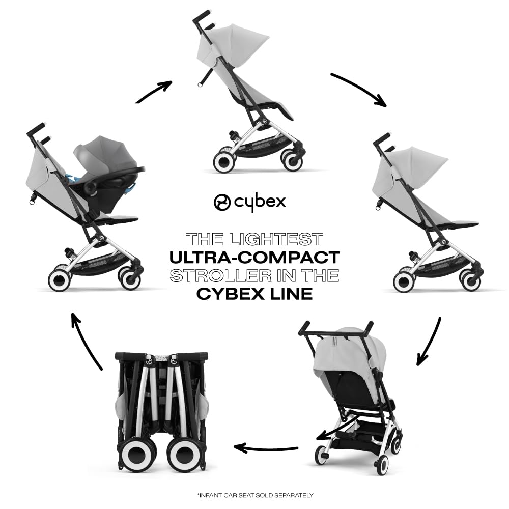 LIBELLE Ultra Lightweight Travel Stroller - Almond Beige