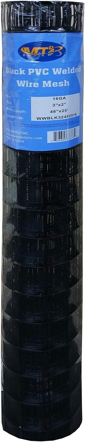 16GA Galvanized 48in x 50ft-3in x 2in Welded Wire Mesh Garden Economy Fence